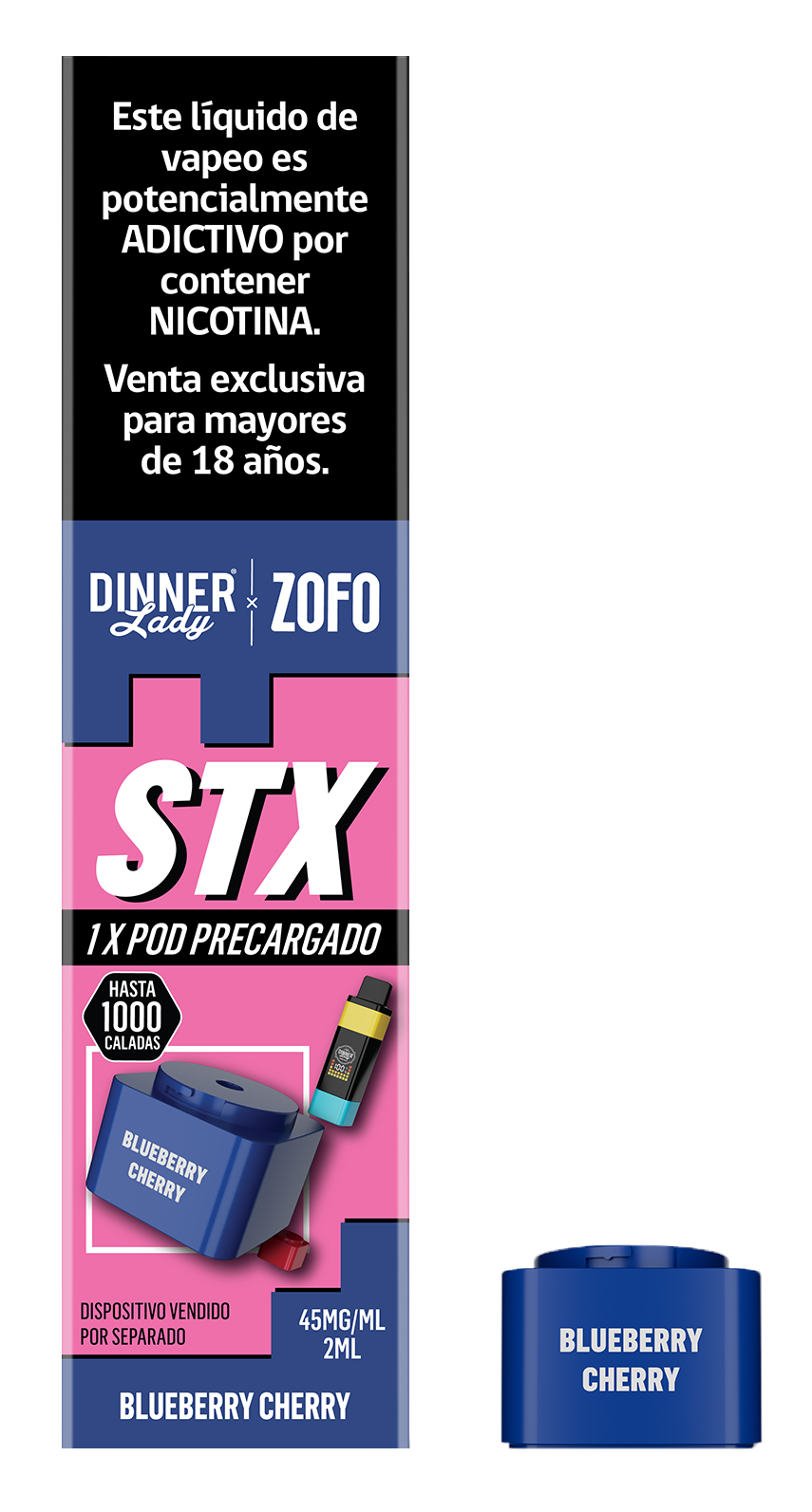 ZOFO STX Pod - 1000 Puffs