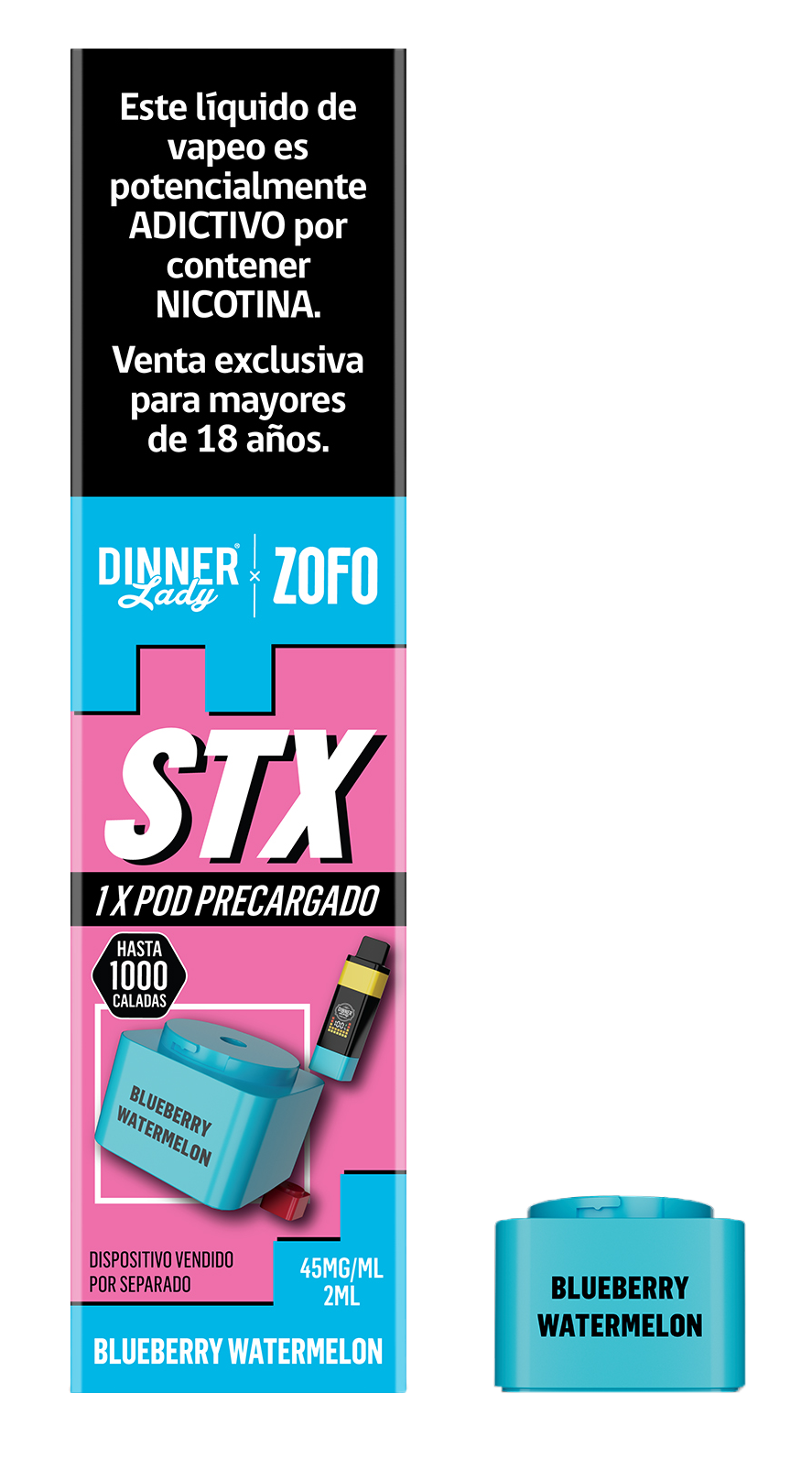 ZOFO STX Pod - 1000 Puffs