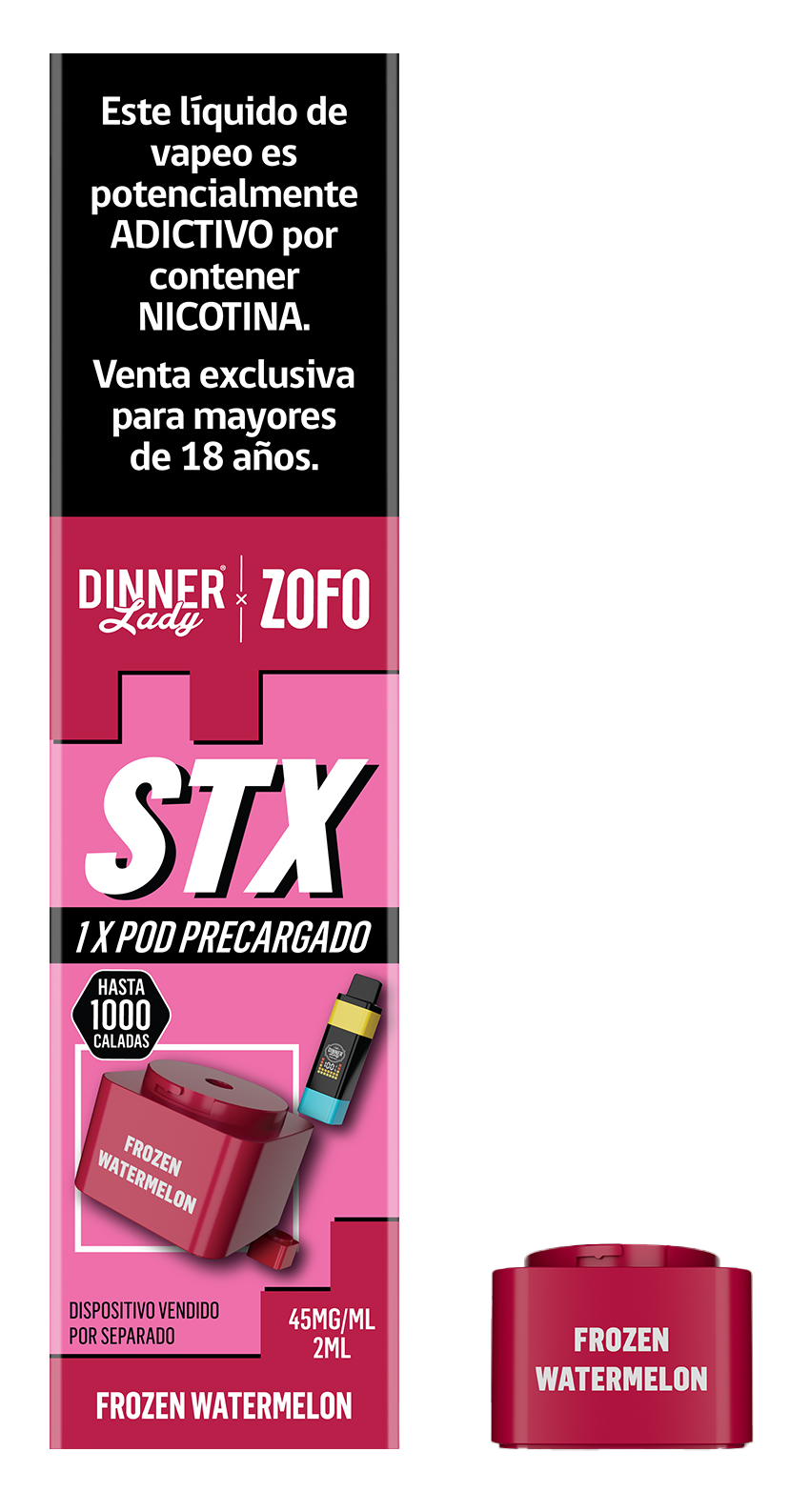 ZOFO STX Pod - 1000 Puffs