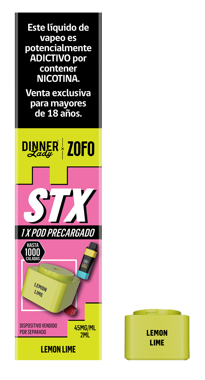 ZOFO STX Pod - 1000 Puffs