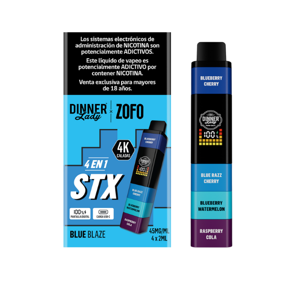 ZOFO STX 4 EN 1 - 4000 Puffs