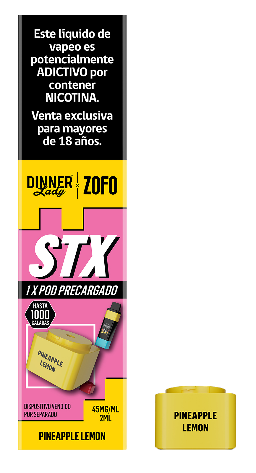 ZOFO STX Pod - 1000 Puffs