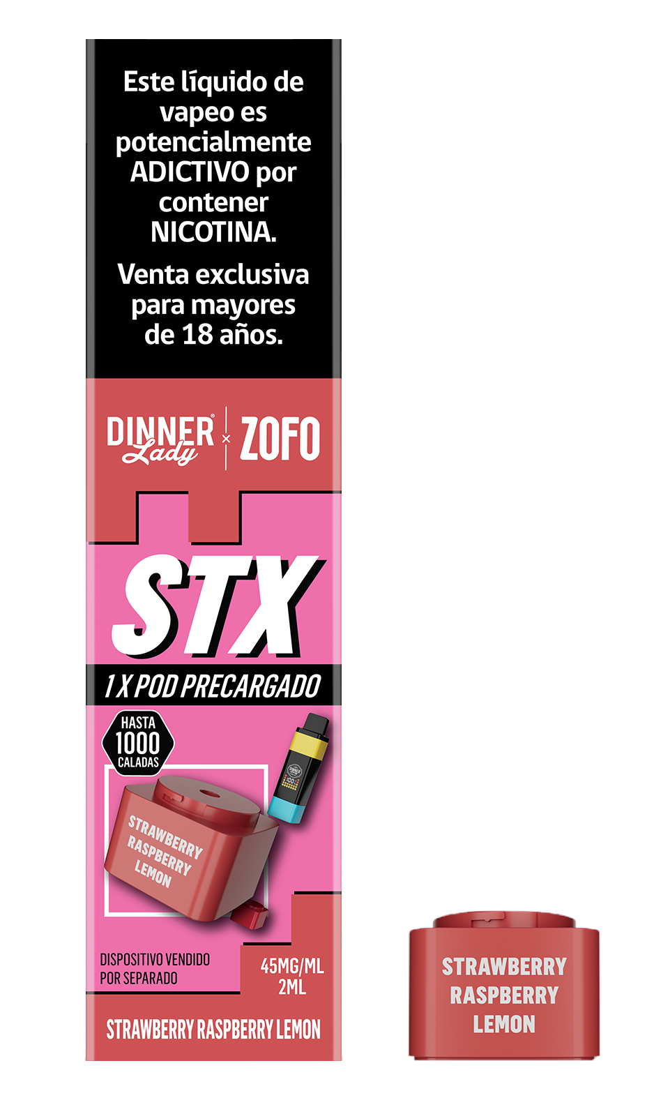 ZOFO STX Pod - 1000 Puffs