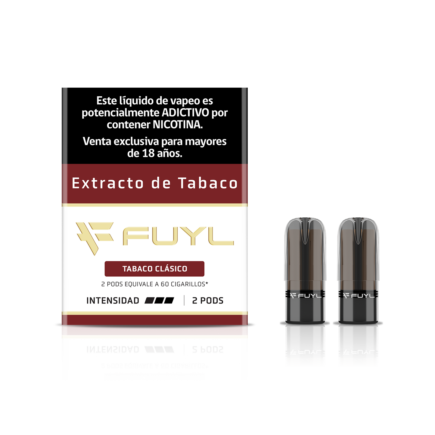 FUYL Extracto de Tabaco - 2 Pods
