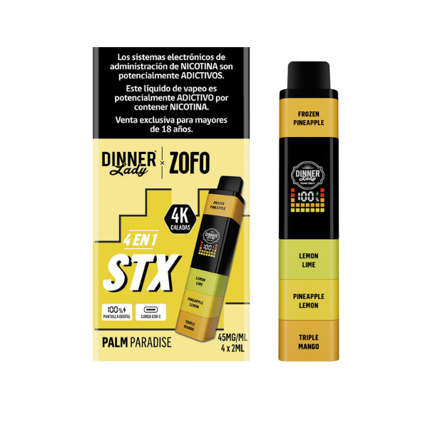 ZOFO STX 4 EN 1 - 4000 Puffs