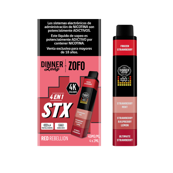 ZOFO STX 4 EN 1 - 4000 Puffs
