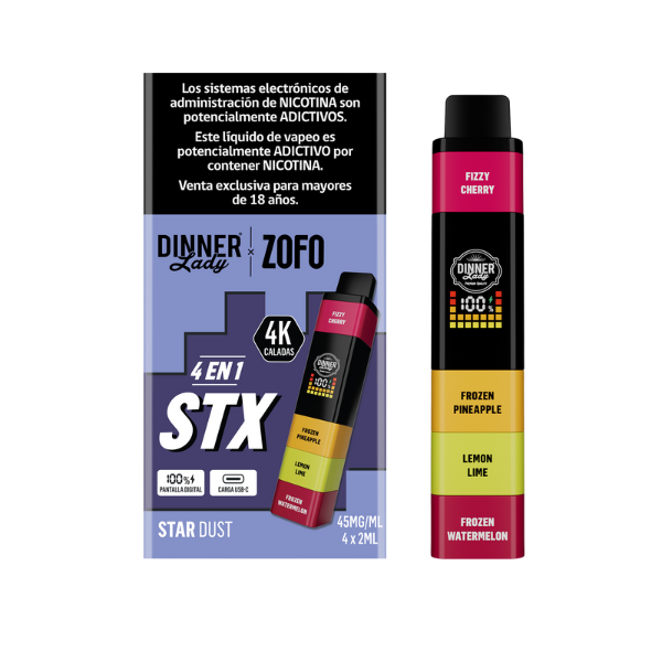 ZOFO STX 4 EN 1 - 4000 Puffs